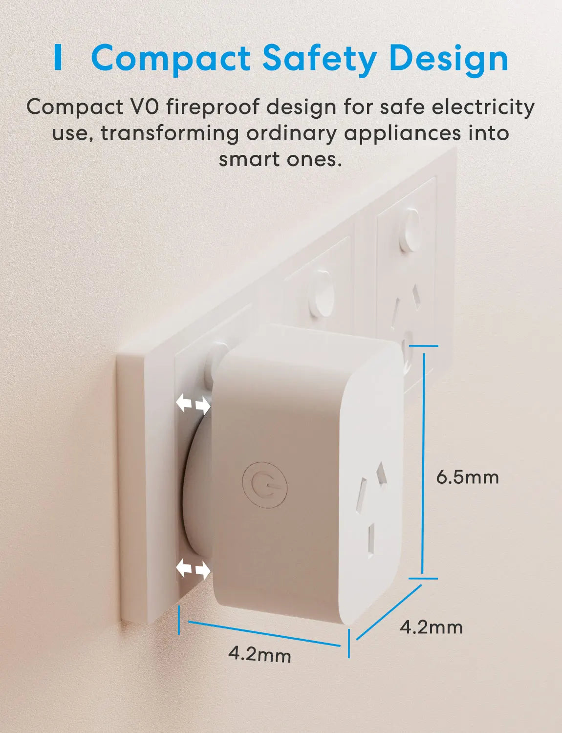 Smart WLAN Steckdose AU mit Energieüberwachung