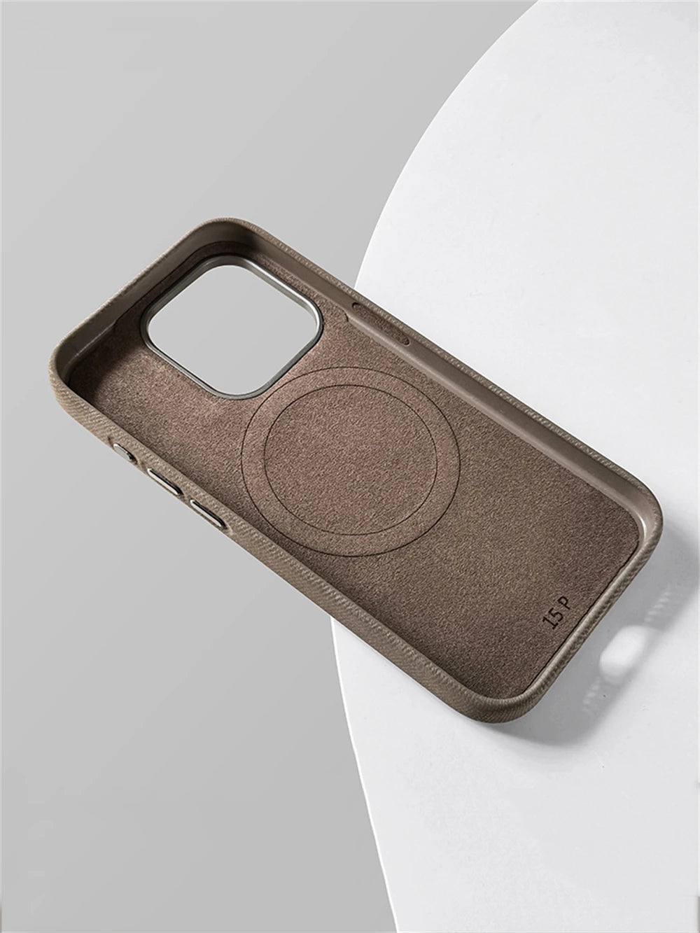 Luxus Lederhülle mit MagSafe für iPhone 17 Pro Max