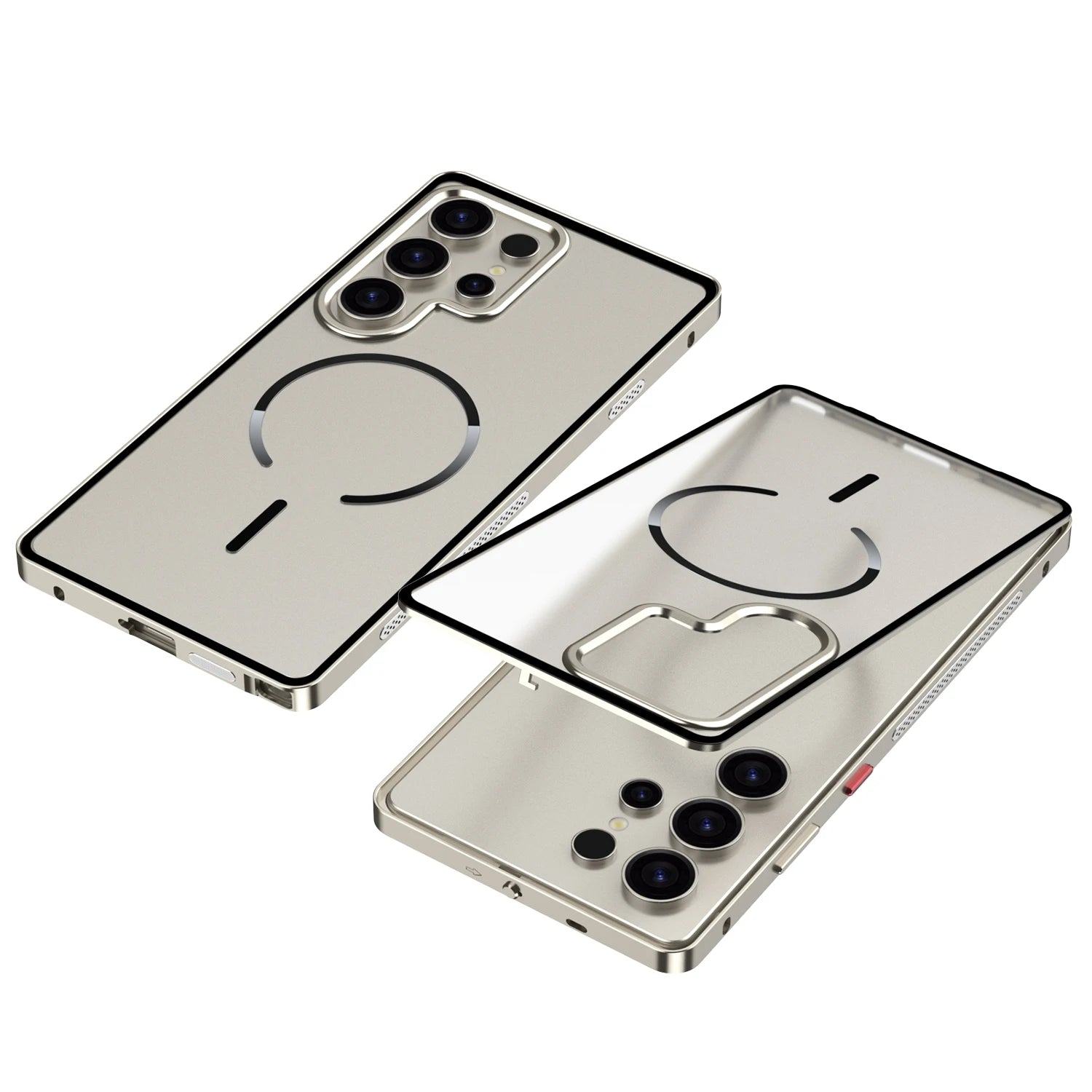 Magnetische Metallrahmen Hülle für Samsung S25 Ultra