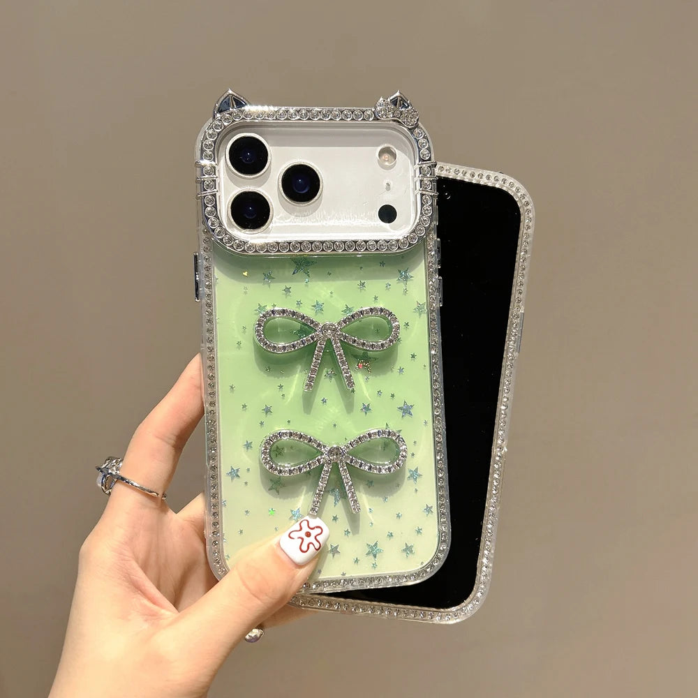 3D Cat Ears Case for iPhone 17 Series