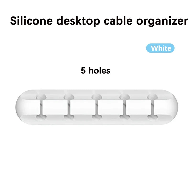 Selbstklebende Kabelclips für Schreibtisch & USB