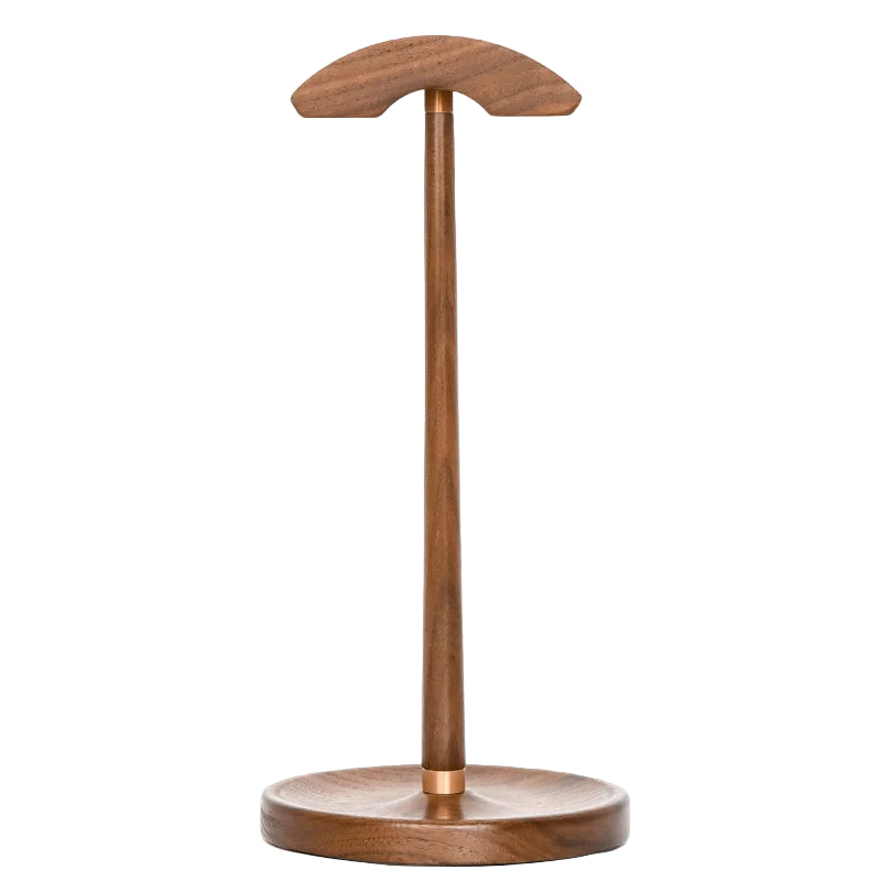 Eleganter Kopfhörerhalter aus Walnussholz Minimalistisch