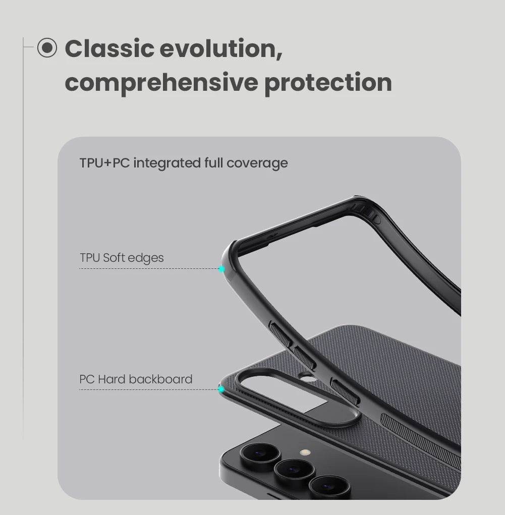 Super Frosted Shield Pro Hülle für Samsung S25 FE