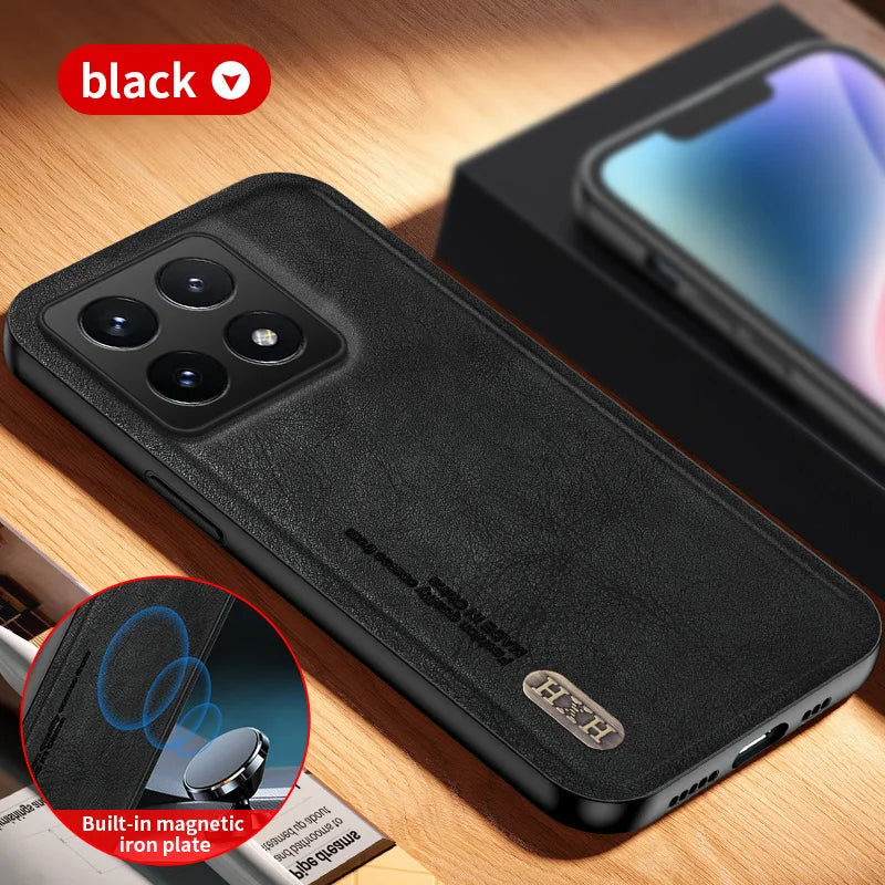 Rückseite Lederhülle Xiaomi 14T Pro