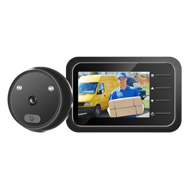 2.4 inch video peephole doorbell with night vision
