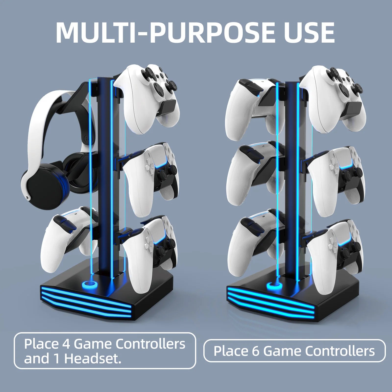 Universal Gaming Controller and Headphone Stand RGB