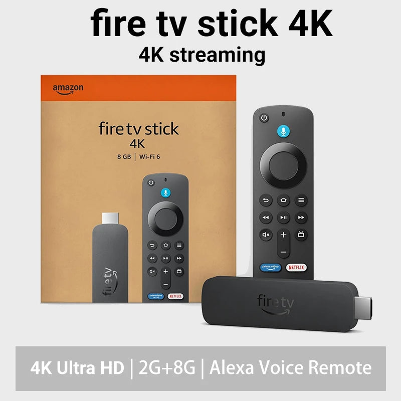 4K Streaming TV Stick mit Alexa Sprachsteuerung