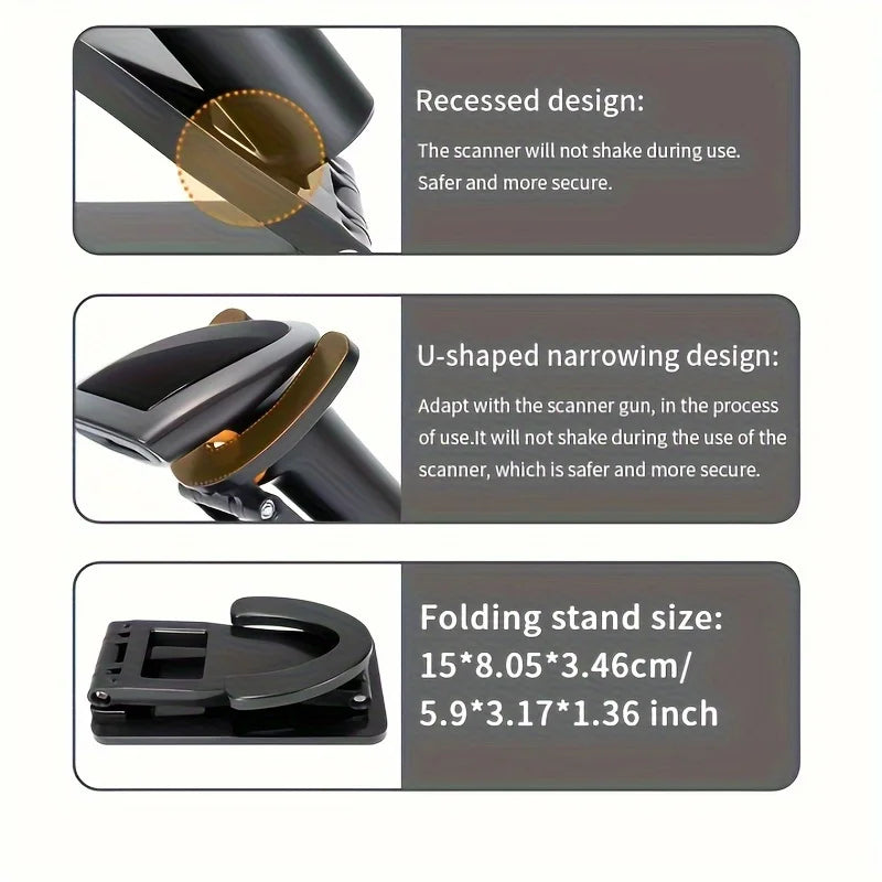 Universeller Faltbarer Barcode Scanner Halter