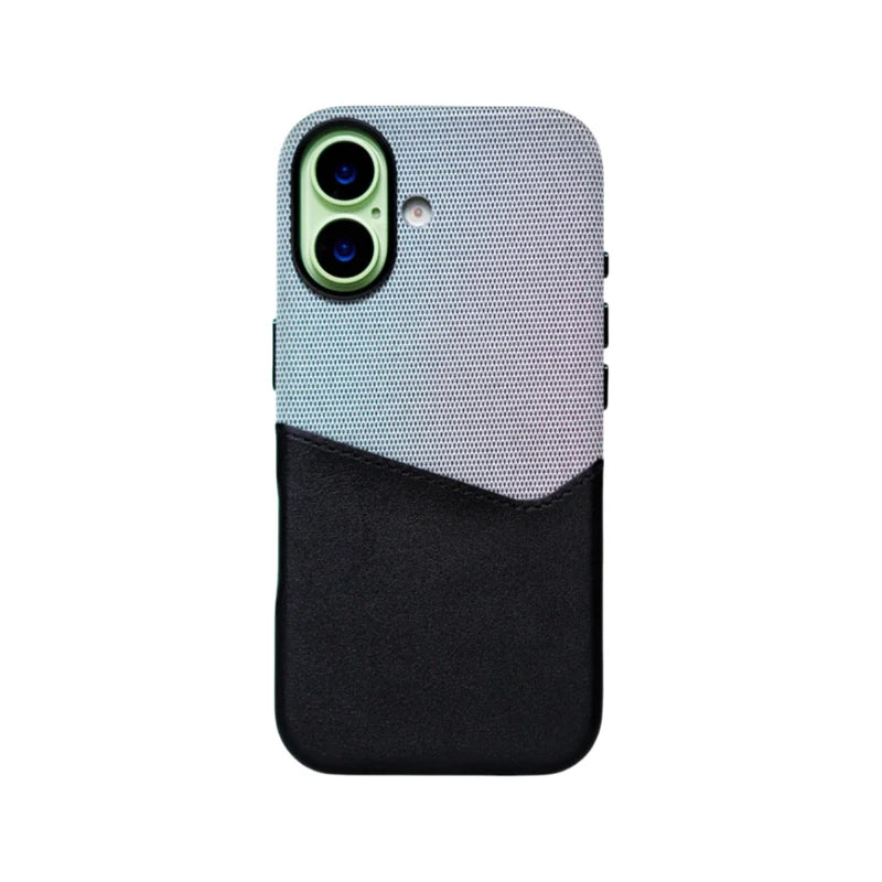 Luxus Leder Kartenfach mit MagSafe für iPhone 17