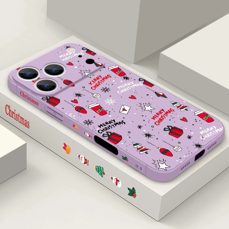 Weihnachts Handyhülle für iPhone 17 Pro Max mit Band