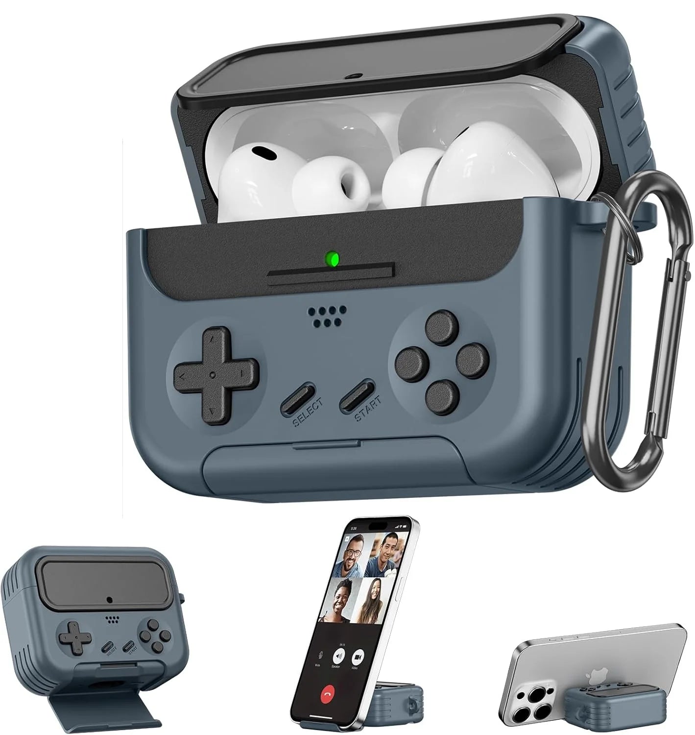 Hülle für AirPods Pro 3 (2025) mit Halterung & Schutz