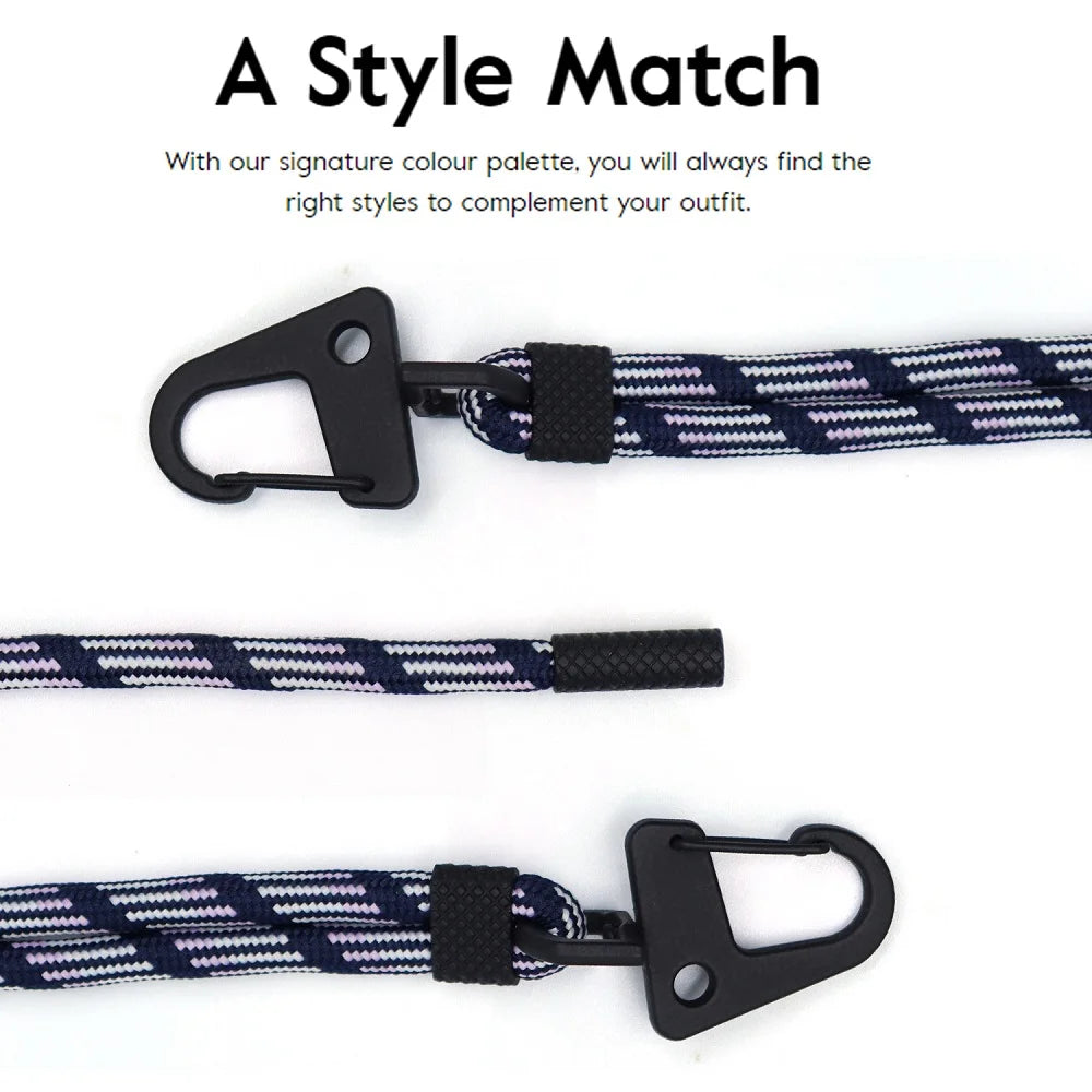 Verstellbarer Handyclip mit Sicherheits-Lanyard