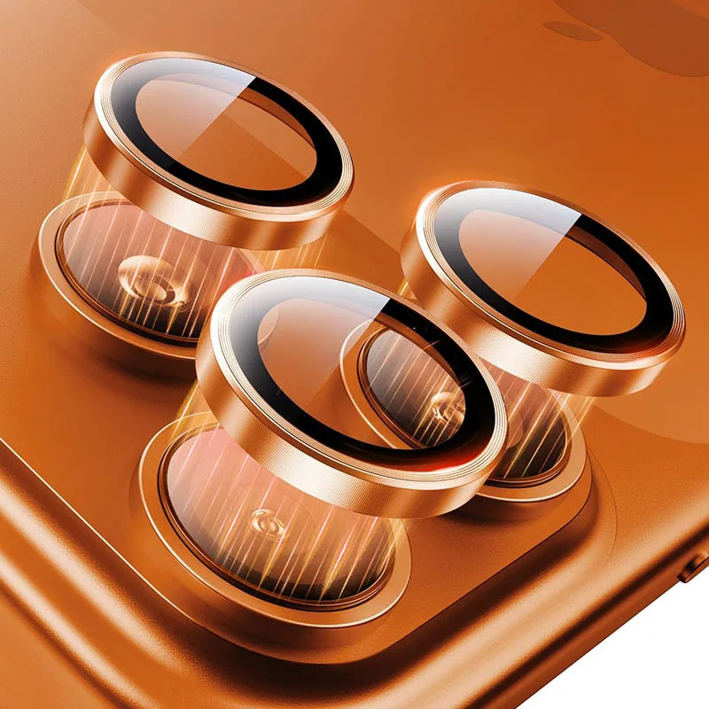 Alu Kamera Linsenschutz Glas für iPhone 17 Pro Max