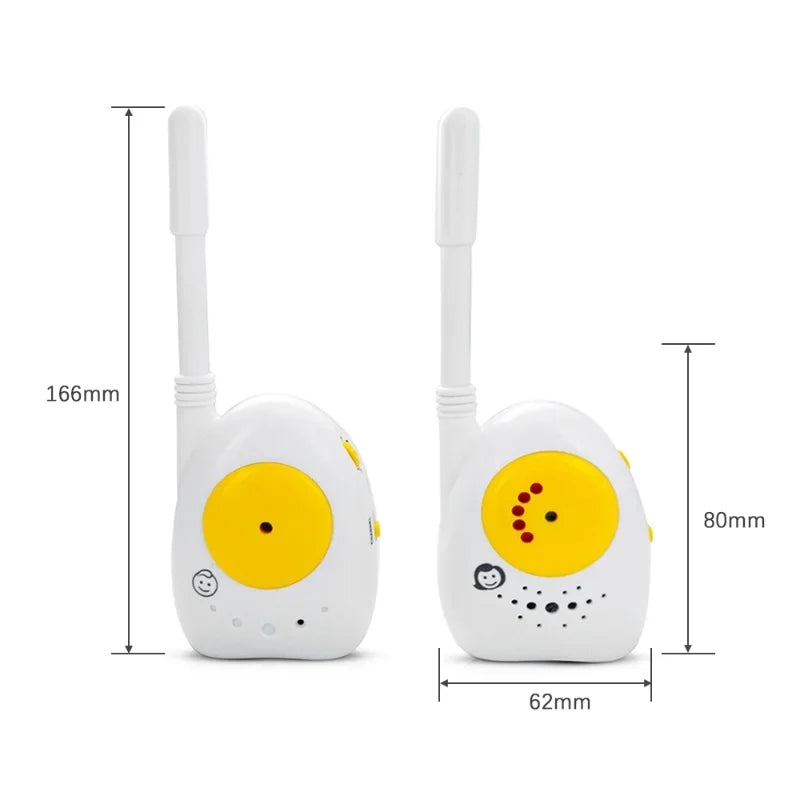Kabelloser Baby Monitor Zwei-Wege Audio Walkie-Talkie