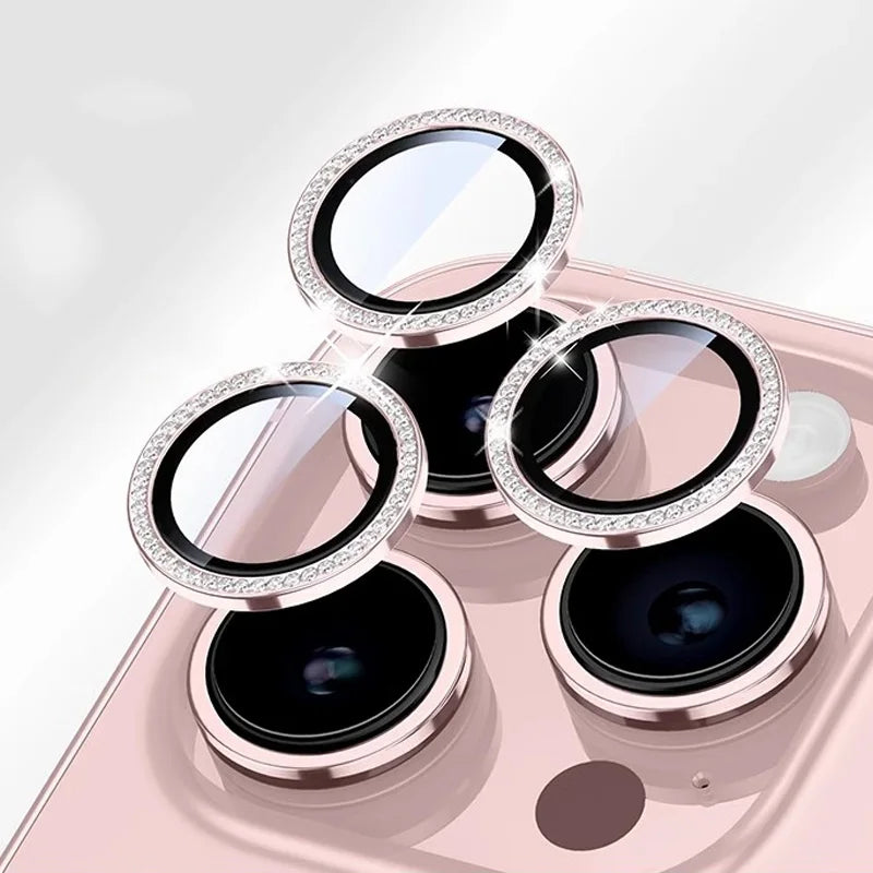 Bling Diamant Kamera Schutz iPhone
