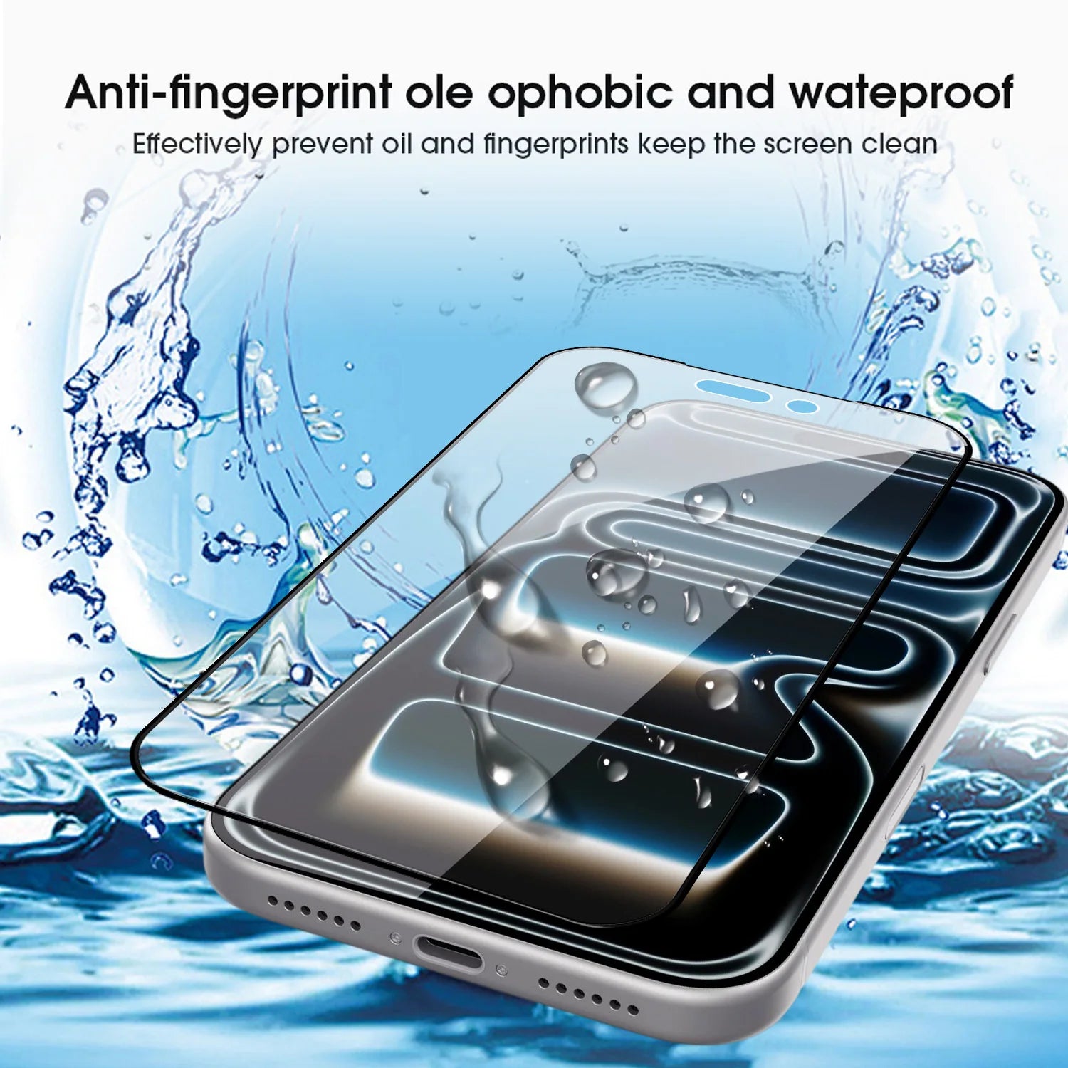 Matte ceramic screen protector for iPhone 17 series