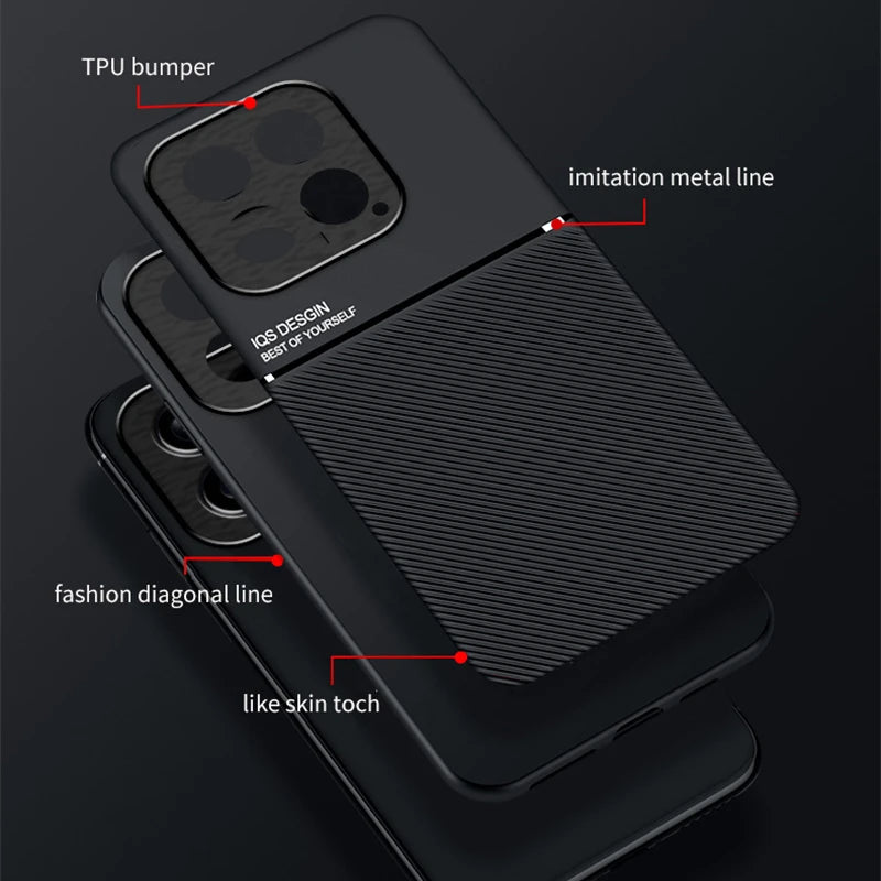 Robuste Magnet-Hülle für Xiaomi 14T 13T 12T Serie