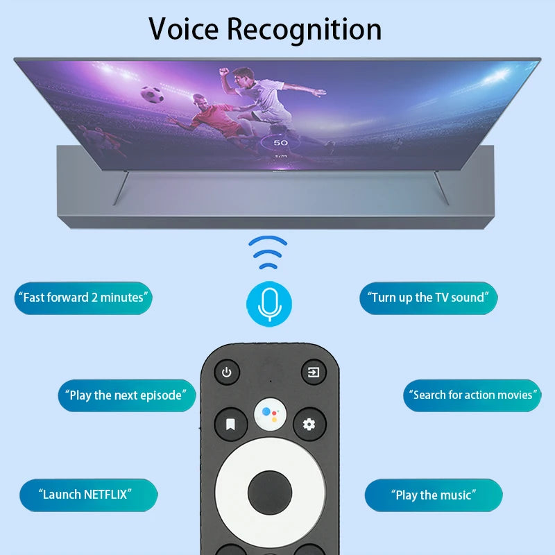 Voice remote control for Android 4K TV Stick