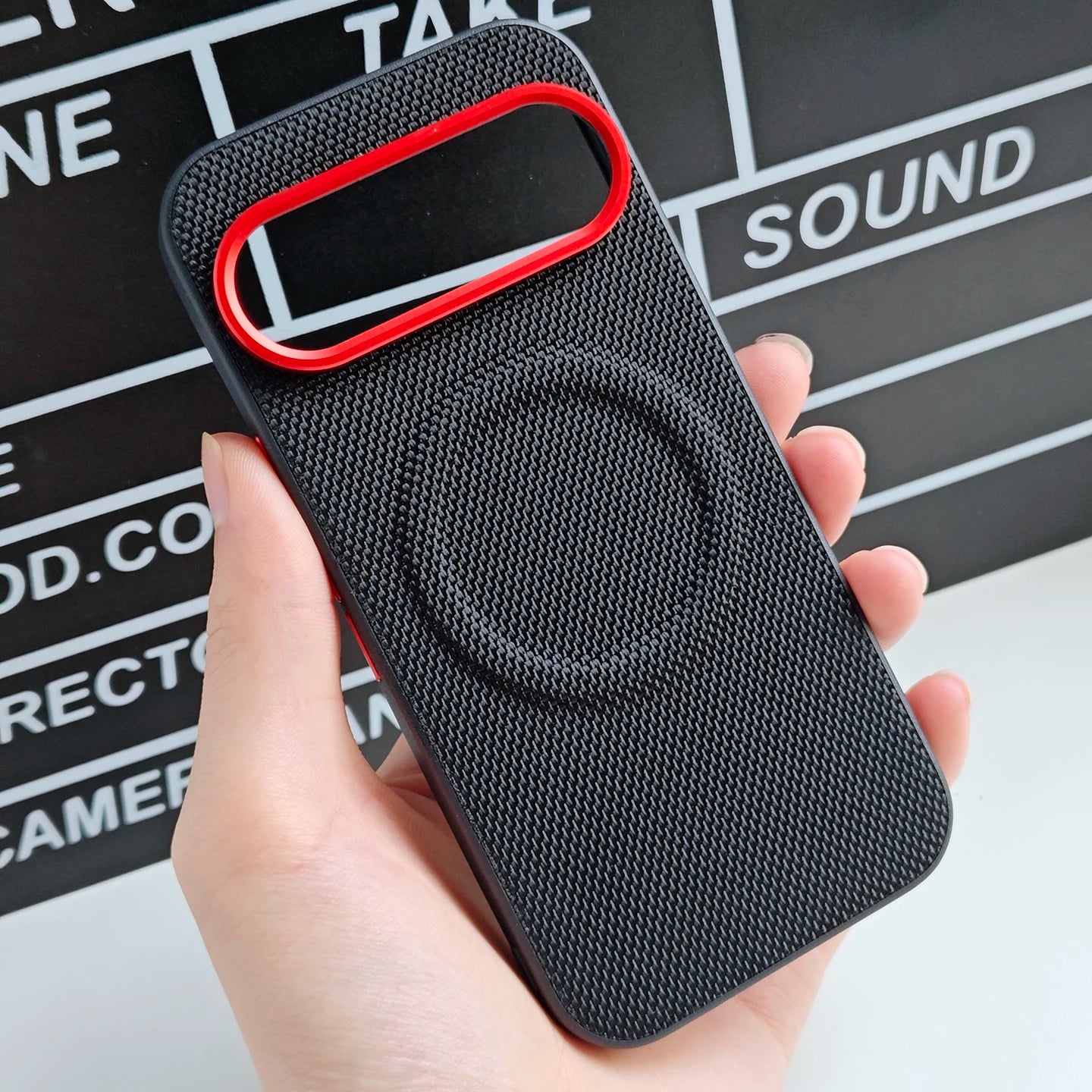 Minimalistische Nylon-Handyhülle für Google Pixel 10