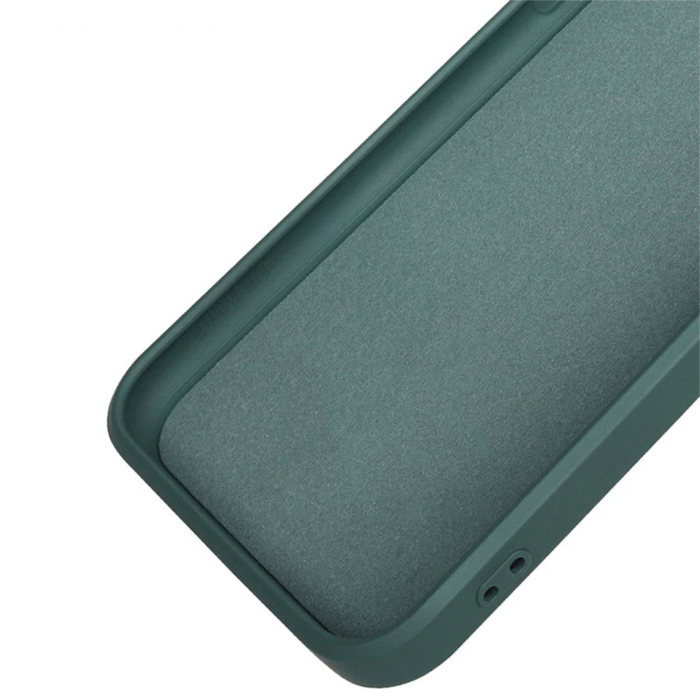 Quadratische Silikonhülle Redmi Note 12