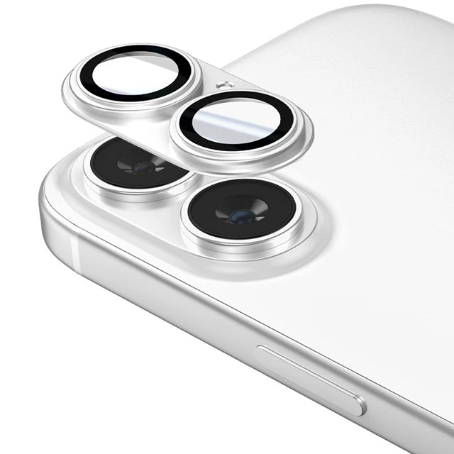 Metal camera glass protector for iPhone 17