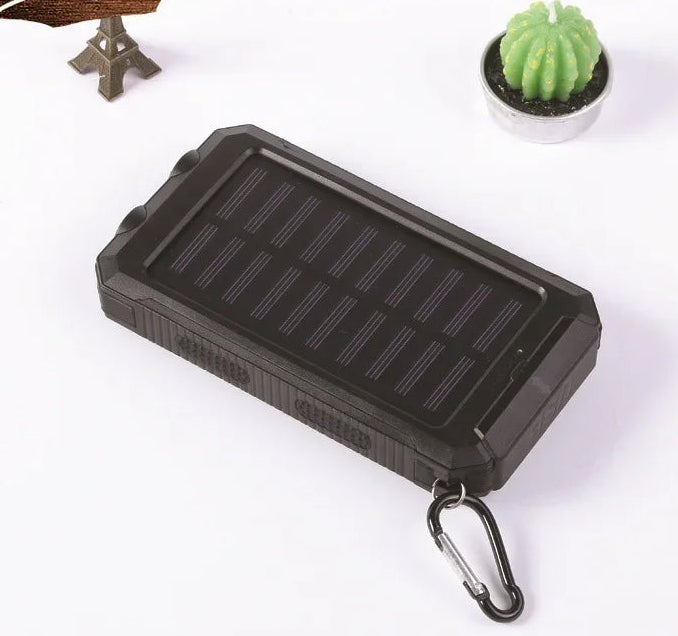 Large 200000 mAh solar power bank for outdoor use