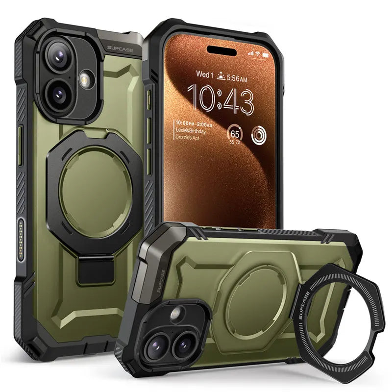 Robuste Hülle für iPhone 17 mit Kamera-Taste & Ständer