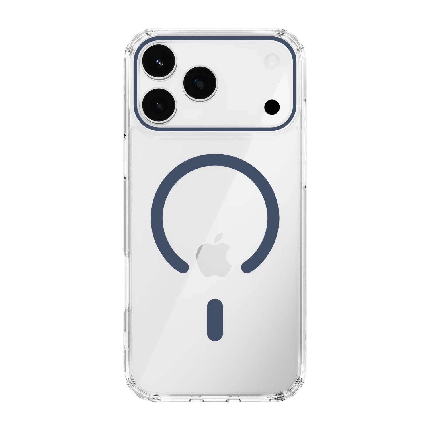 Schutzhülle für iPhone 17 – transparent, kratzfest, Magsafe