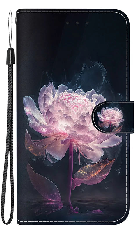 Stand Flip Wallet Hülle für Samsung Galaxy S25 Cartoon