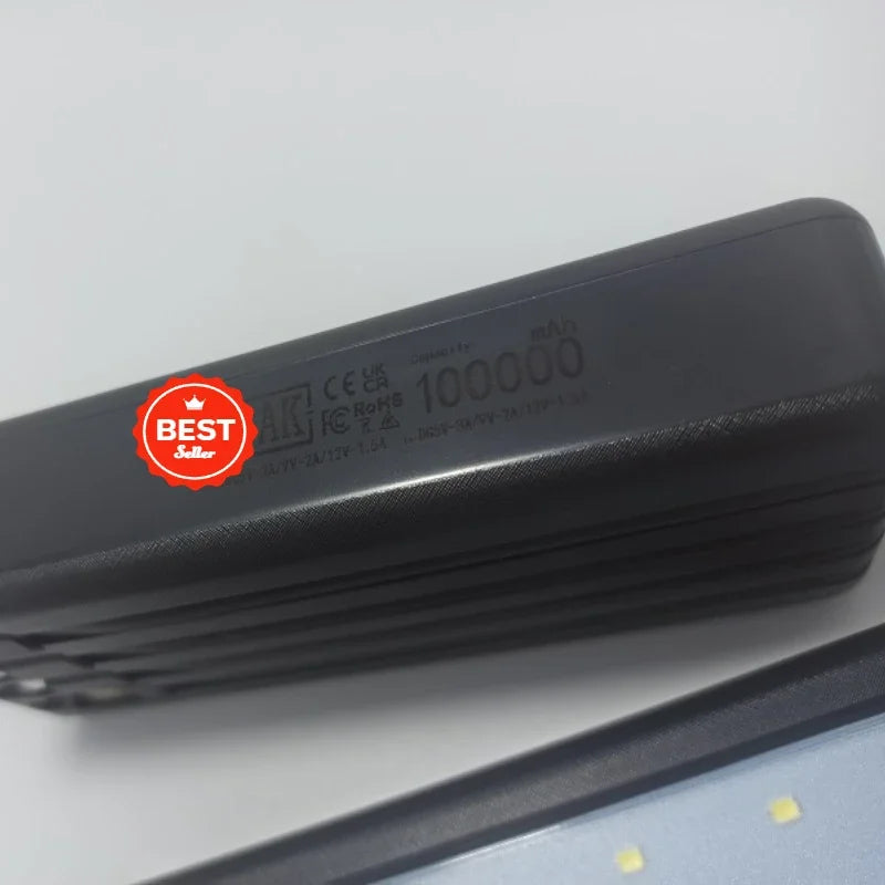 500000mAh Solar Power Bank Large Capacity Outdoor