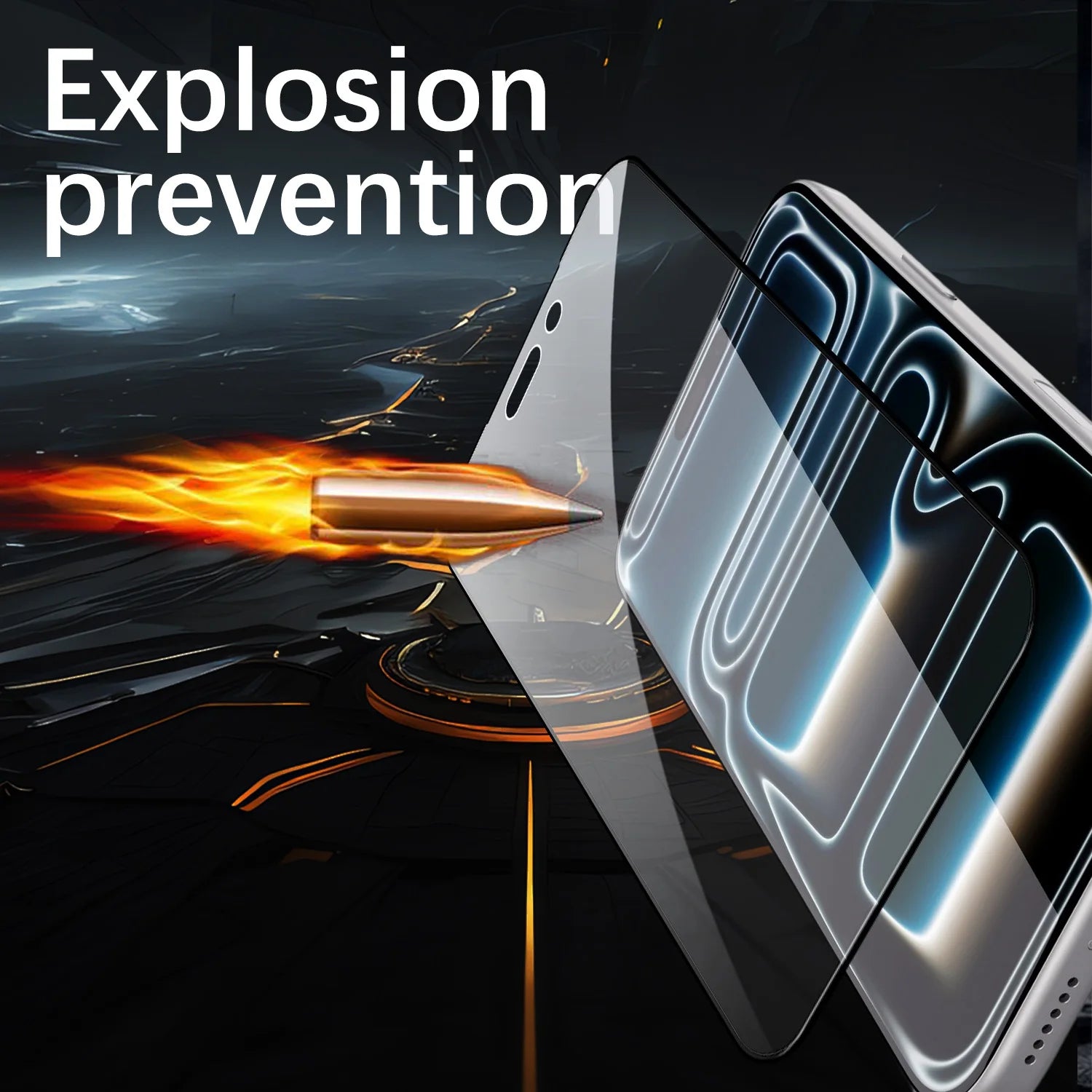 Matte ceramic screen protector for iPhone 17 series