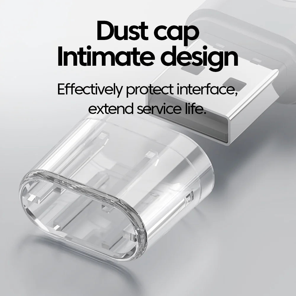 4-in-1 USB Typ-C Kartenleser für iPhone & PC