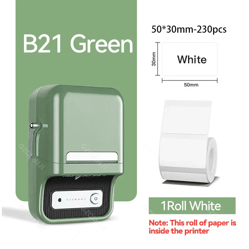 Niimbot B21 Mobiler Bluetooth Etikettendrucker