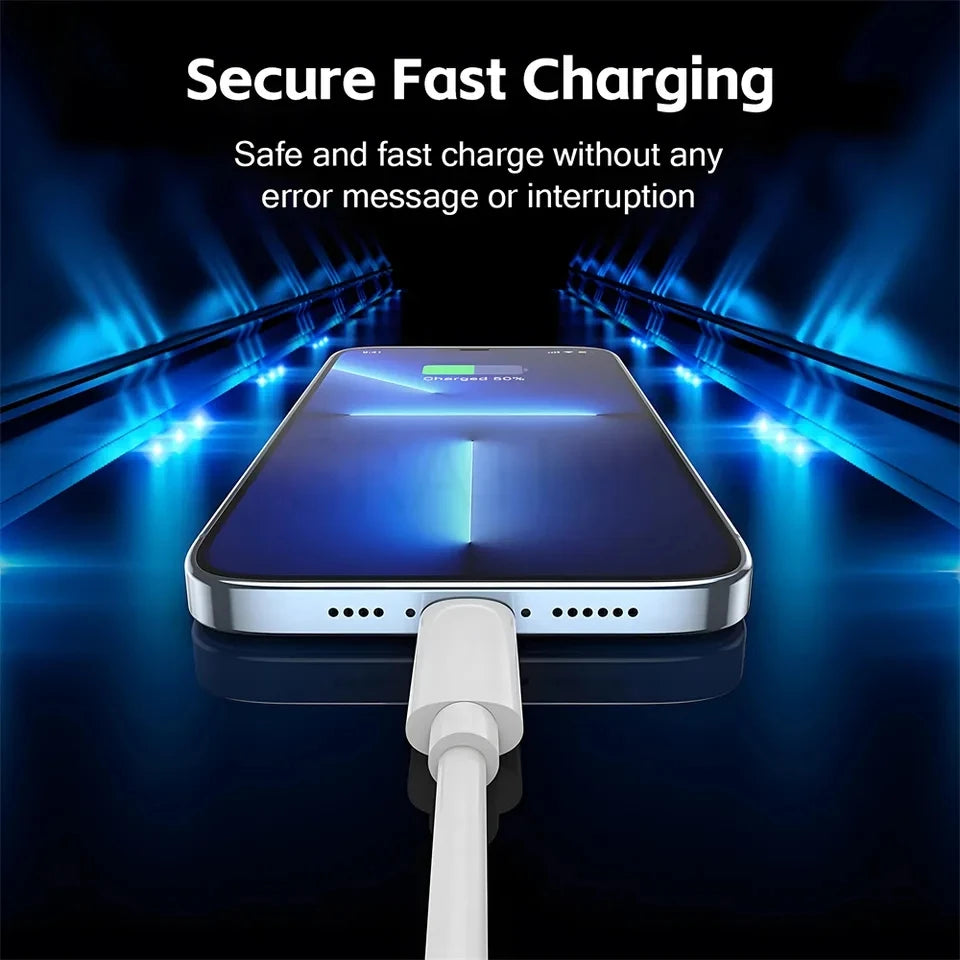 USB Schnellladekabel 1–3m für iPhone