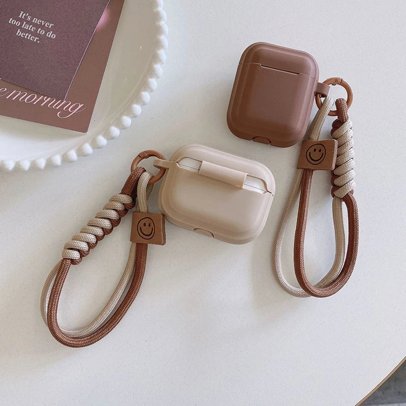 Süße Silikon Hülle für AirPods Pro 1 & 2 mit Band