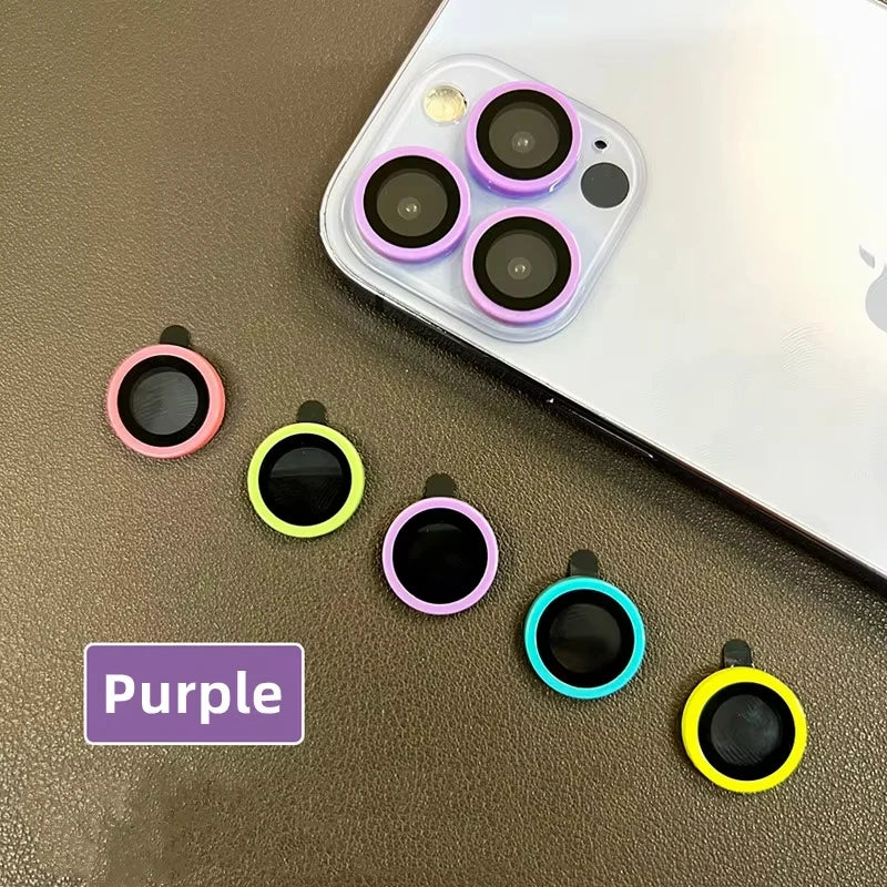 Leuchtender Keramik Kamera Schutz für iPhone 17