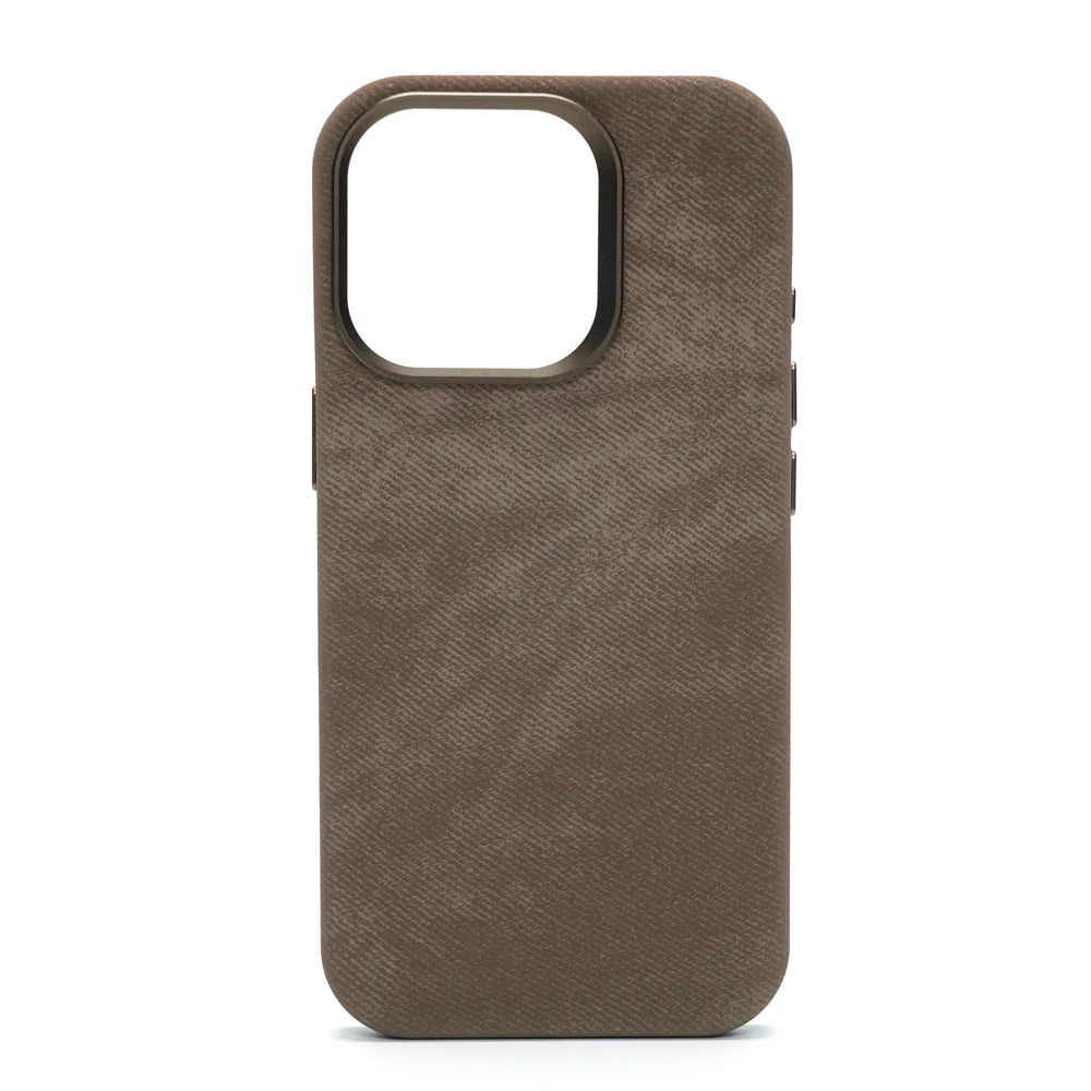 Luxus Lederhülle mit MagSafe für iPhone 17 Pro Max