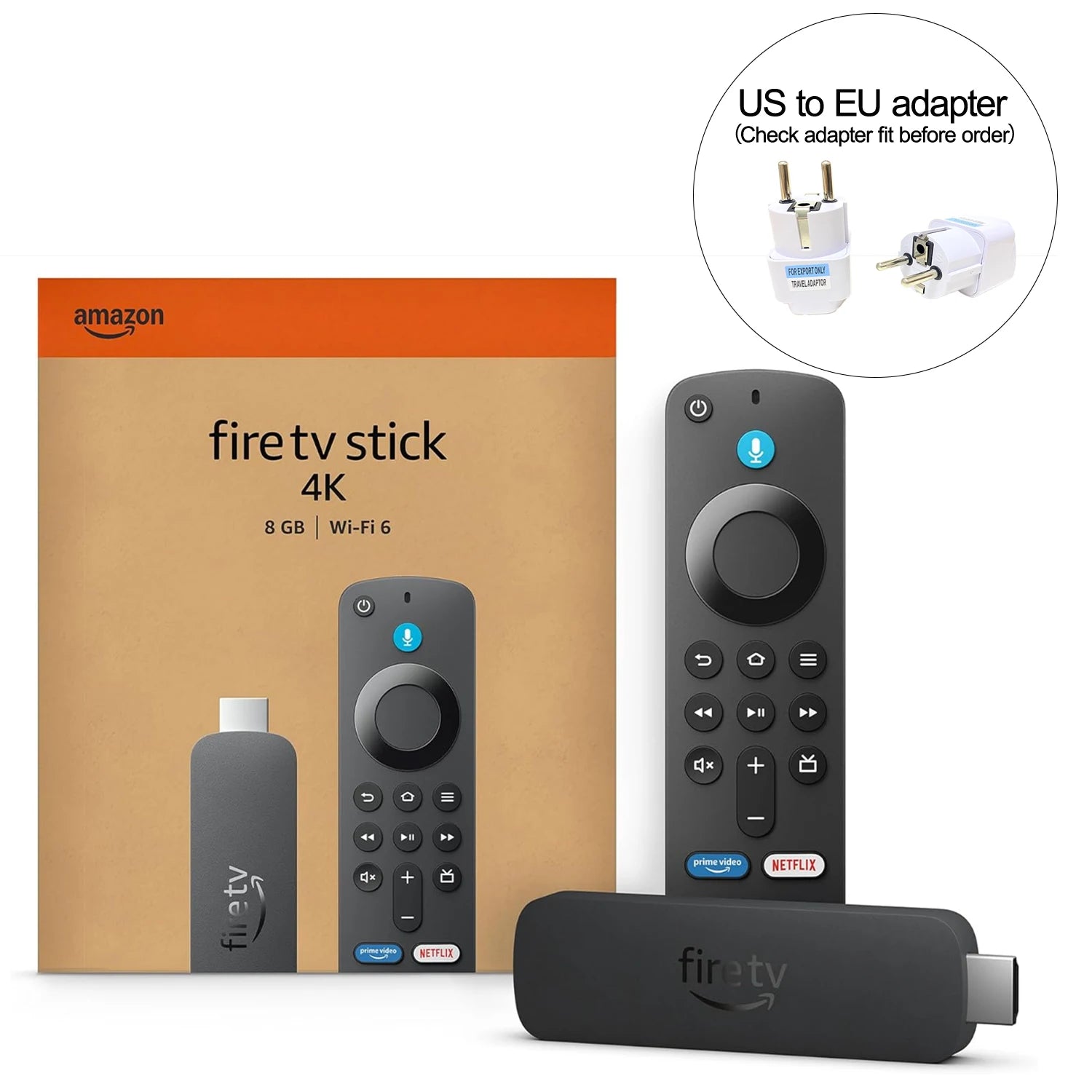 4K Streaming TV Stick with Alexa voice control