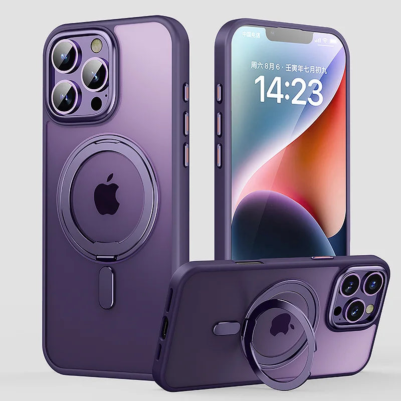 Ultra Magnet Hülle mit Ring für iPhone 16