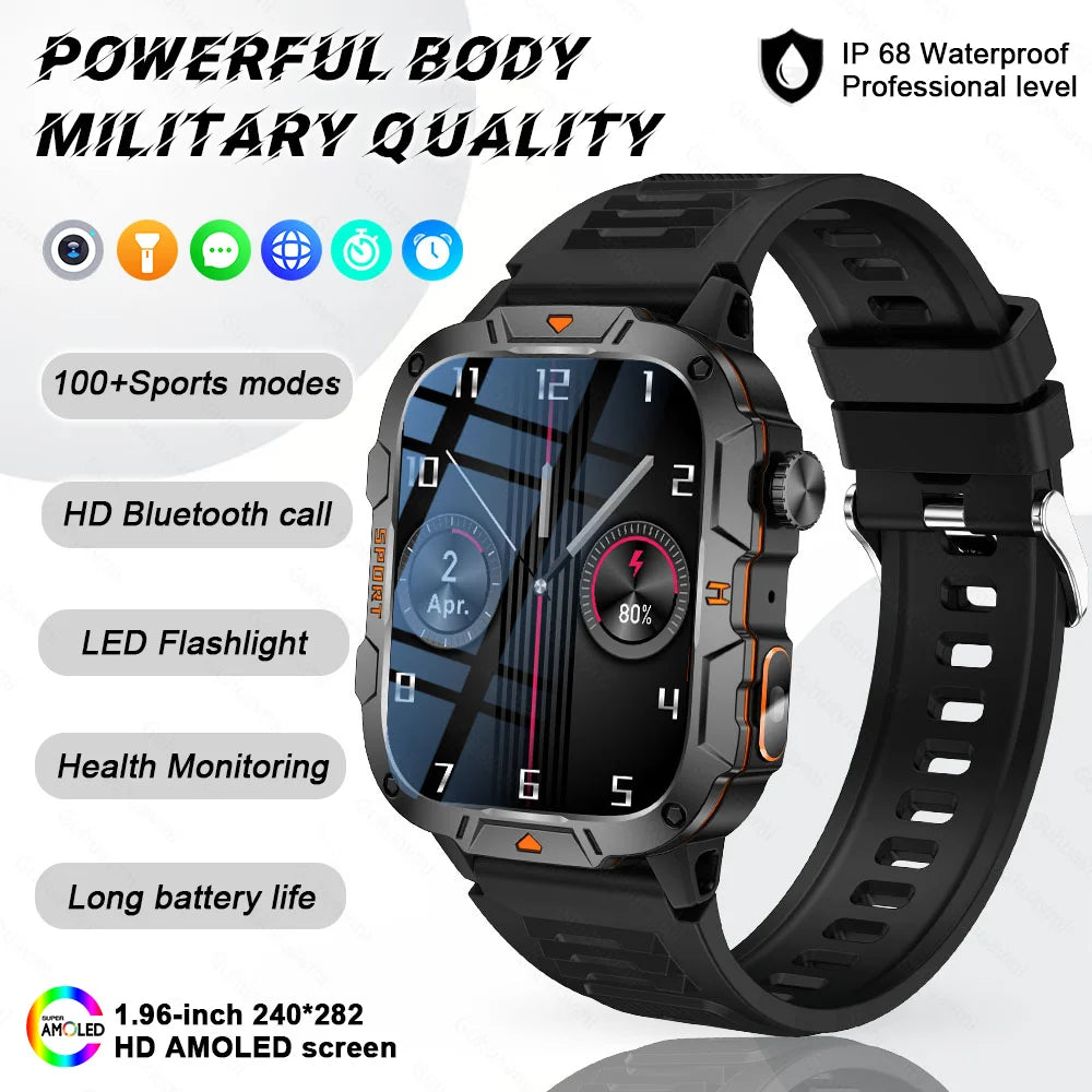Outdoor Smartwatch 2025 mit GPS & AMOLED