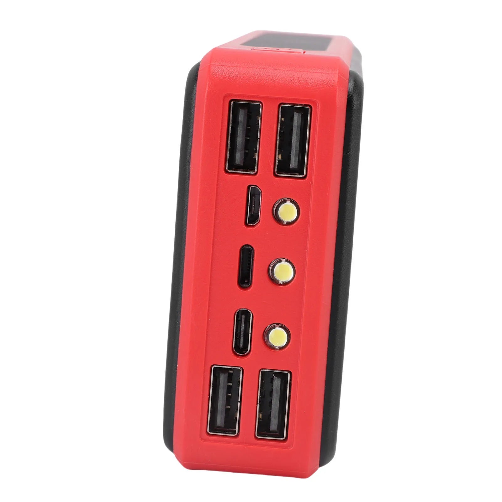 Solar Powerbank 50000 mAh mit LED & USB-Alu-Case