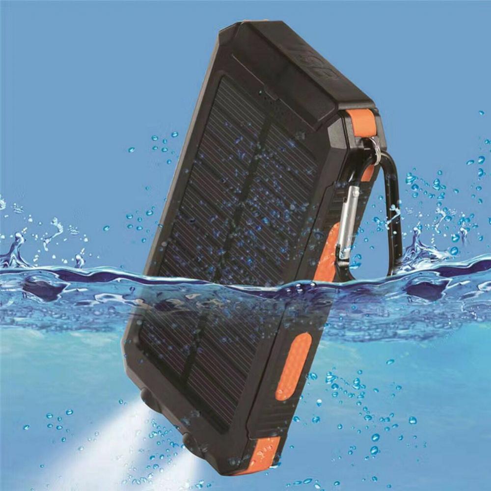 Solar Powerbank Gehäuse Dual USB DIY Ladegerät Box