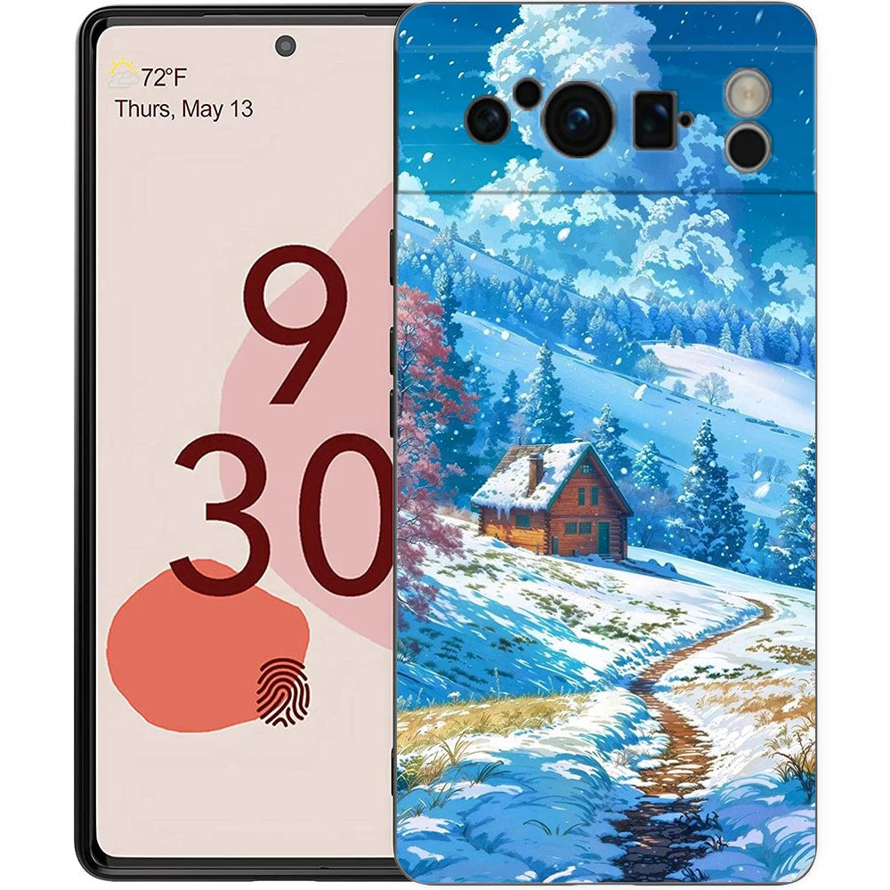 Winter TPU Hülle für Google Pixel 7, 8 & 9