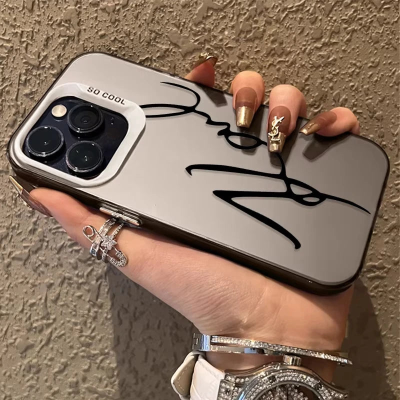 Süße Cartoon Katzen Hülle für Samsung S25 Ultra