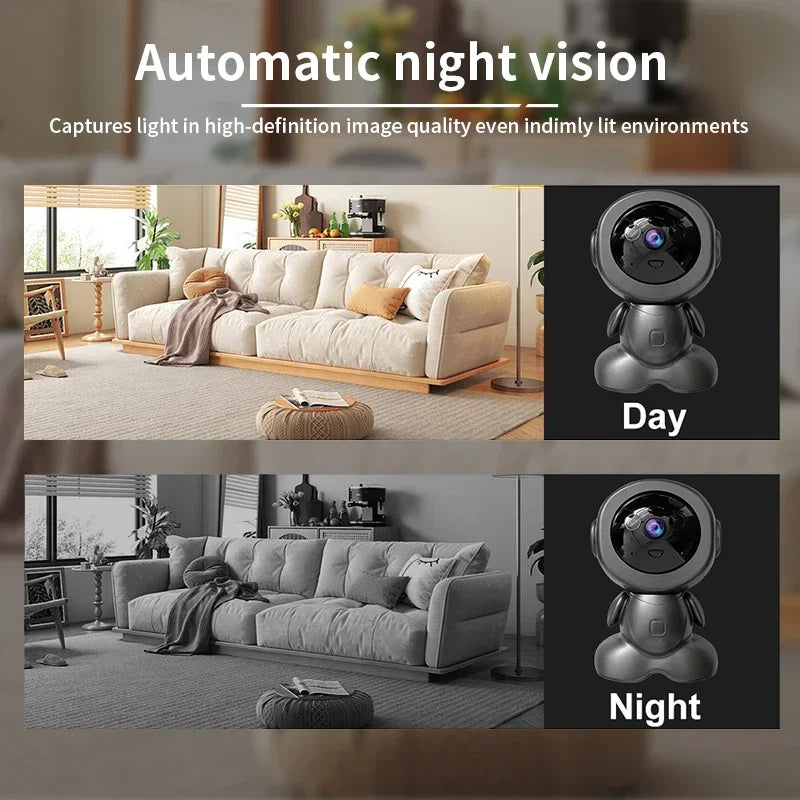 8MP WiFi Indoor Camera with PTZ &amp; Auto-Tracking