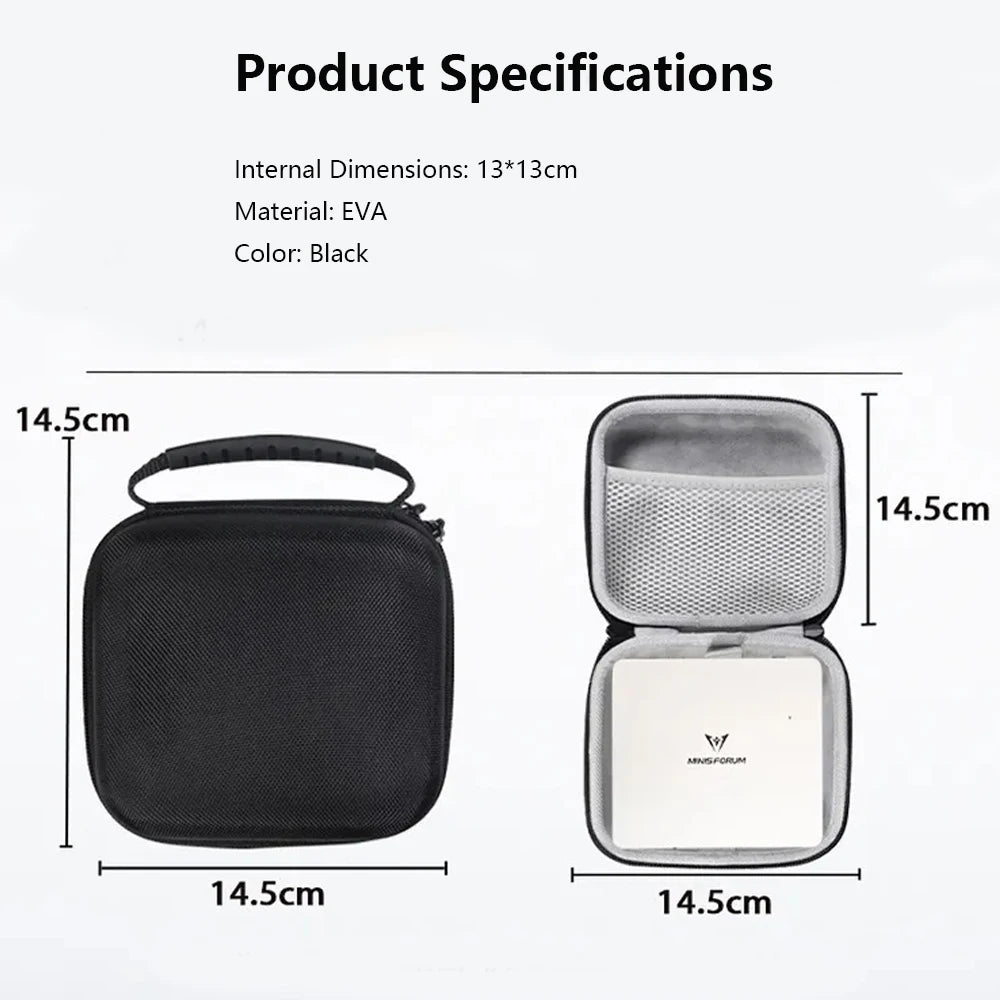 Schuetzende Tragetasche fuer Mini PC  Stossfeste Gehaeusetasche