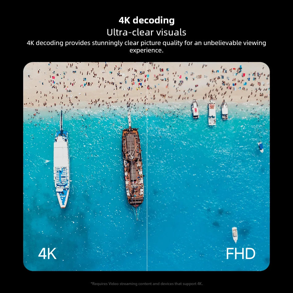 4K Smart TV Stick with Dolby Vision &amp; Bluetooth 5.2