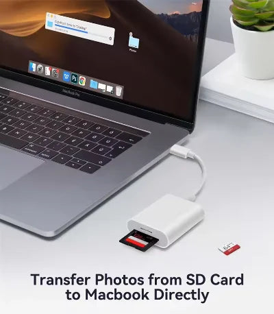 2-in-1 USB Typ-C SD TF Kartenleser Adapter