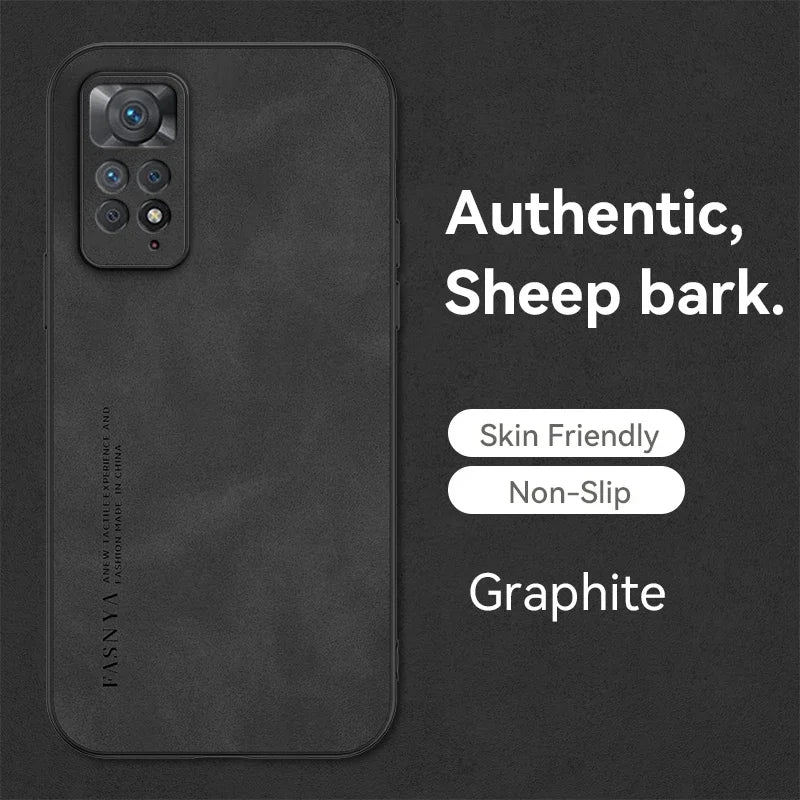 Luxus Lammleder Hülle für Redmi Note