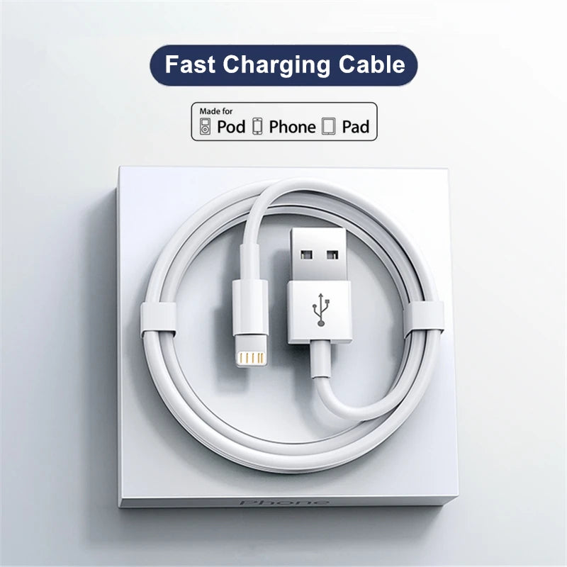 USB Schnellladekabel 1–3m für iPhone
